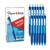 Paper Mate InkJoy 300RT Retractable Ballpoint Pens, Medium Point, Blue, Box of 12