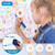 Fine Tip Dry Erase Markers - 12 Pack Colored Whiteboard Erasable Markers Bulk for Kids Adults, Ideal for Classroom School Office Home Use on White Board, Non-Toxic Easy Clean