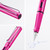 LAMY safari pink - Fountain Pen with ergonomic grip & polished steel nib in size EF - ideal for any Writing & Calligraphy - including LAMY T 10 blue cartridge - Right-Handed