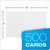 Oxford 25 Two-Pocket Folders Letter Size Assorted Colors 57513 + 500 Count 3x5 Blank Index Cards White 40175