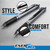 Pentel EnerGel RTX Retractable Liquid Gel Ink Pen, (0.7mm) Medium line, Gray Ink, Box of 12 Pens (BL77-N)