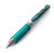 Pentel EnerGel RTX Retractable Liquid Gel Pen Metal Tip, 12 Pack, (0.7mm), Medium Line, Turquoise Blue, Box of 12 (BL77-S3)
