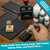 MaxMark Premium Refill Ink for self Inking Stamps and Stamp Pads, Orange Color - 2 oz.