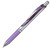 Pentel EnerGel RTX Retractable Liquid Gel Ink Pen, (0.7mm) Medium line, Lilac Ink, Box of 12 Pens (BL77-V3)