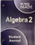 Big Ideas Math Algebra 2: Student Journal