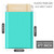 GSSUSA Teal Bubble Mailers 4x8 Small Padded Envelopes 800 Pack,Strong Adhesion Bubble Mailer Self-Seal Bubble Envelopes for Small Business