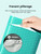 GSSUSA Teal Bubble Mailers 4x8 Small Padded Envelopes 800 Pack,Strong Adhesion Bubble Mailer Self-Seal Bubble Envelopes for Small Business