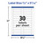 Avery File Folder Labels with TrueBlock Technology, Permanent Adhesive, 2/3" x 3-7/16", Laser/Inkjet, 150 Labels (08593)