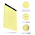 Alitte Yellow Legal Notepads 8.5 x 11, Pack of 3 - Perforated Wide Ruled Writing Pad - Premium Thick Paper, No Ink Bleeding - Blank Legal Pads For Home, Office, School, Business - 50 Sheets Per