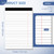 5" x 8" Note Pads 12 Pack of Legal Pads 30 Sheets Notepad College Ruled Small Writing Pads Perforated Pages Paper Pads 80GSM Heavyweight Paper Note Pads for Home, Office, or School