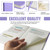 EMOMAS Lined Journal Notebook, (Mauve), 160 Pages, Medium 5.7 inches x 8 inches - 100 gsm Thick Paper, Hardcover
