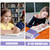 EMOMAS Lined Journal Notebook, (Mauve), 160 Pages, Medium 5.7 inches x 8 inches - 100 gsm Thick Paper, Hardcover