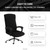 Stretch Computer Office Chair Cover with Durable Zipper - Universal Washable Removable Spandex Rotating Boss Chair Slipcovers - Anti-dust Soft Desk Chair Seat Protector for Dogs, Cats, Pets - Hot Pink