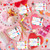30 Set Cute Multicolor Pens in One 4-in-1 Fun Pens Bulk with 30 Valentines Day Cards for Valentine's Day Party Student Colleagues Greeting Exchange Gift Office School