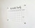 FAMILY NAME CALENDAR Personalized Acrylic Wall Calendar - Personalized Calendar 2025, Horizontal Wall Calendar, Monthly and Weekly Calendar, Housewarming Gift, Goals, To Do