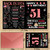 Joycard 51st Birthday Card with Envelope, 51st Birthday Decorations for Women, 51 Year Old Birthday Gifts for Mother, Happy Birthday Cards for 51 Year Old Wife, Back in 1974
