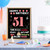 Joycard 51st Birthday Card with Envelope, 51st Birthday Decorations for Women, 51 Year Old Birthday Gifts for Mother, Happy Birthday Cards for 51 Year Old Wife, Back in 1974