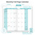 Pocket Calendar 2025-2026 for Purse, Two Year Monthly Planner Pocket Size, Jan 2025 to Dec 2026, Monthly Planner Small Size (6.5" x 3.5")-Ocean