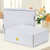 HORLIMER 12x9x4 inches Shipping Boxes Set of 50, White Medium Corrugated Cardboard Box Literature Mailer