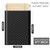 GSSUSA Black Bubble Mailers 4x8" Inches 50 Pack, Usable Size 4X7" Bubble Envelopes for Small Business, Padded Envelope, Shipping Mailers, Packaging Bags, Mailing Envelopes, Shipping Supplies