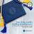 Tassel Depot Graduation Honor Cord - Navy/Gray - Every School Color Available - Made in USA