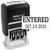 MaxMark Self-Inking Rubber Date Office Stamp with Entered Phrase & Date - Black Ink (Max Dater II), 12-Year Band