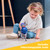 Casdon Dyson Cordless Vacuum Blue | Interactive & Officially Licensed Toy Dyson Vacuum For Children Aged 3+ | Realistic Role-Play Fun!