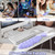 Sushret Cloud Wrist Rest Keyboard, Cloud Palm Rest Set with PU Leather Memory Foam, Cute Keyboard Rest for Wrist Support and Arm Rest, Desk Cloud Wrist Pad for PC/Gaming/Hand Cushion/Computer-Purple