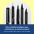 LAMY safari black - Fountain Pen with ergonomic grip & polished steel nib in size F - ideal for any Writing & Calligraphy - including LAMY T 10 blue cartridge - Right-Handed