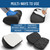 Everlasting Comfort Adjustable Cloud Foot Rest for Under Desk at Work with Pressure Point Nodes - Ergonomic Memory Foam Office Foot Stool & Desk Footrest for Gaming & Home Office, Supports Posture