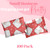 Pretty Package Store 10x13 Designer Christmas Holiday Poly Mailer 100 Pack Heavy Duty Waterproof Self Seal Shipping Bags Large Mailing Envelopes Bulk Tear Resistant Cute Packaging Red Santa