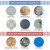 HASAAO Double Sided Tape Heavy Duty, 60 pcs of Strong Pads, Super and Extra Sticky Adhesive Tape Include Square, Round & Rectangular Shape Waterproof for Walls Picture, Home and Christmas Decorations