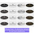 House Door No Soliciting Sign Metal, 2 Pack Silver Color 7.0 x 3.0 inches, Self-Adhesive Modern Design Aluminum Signs for Office Home Business Company, Waterproof and Weather Resistant (BLACK/GOLD No Soliciting Sign)