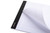 Mintra Office Legal Pads - ((BASIC WHITE 6pk, 8.5in x 11in, WIDE RULED)) - 50 Sheets per Notepad, Micro perforated Writing Pad, Notebook Paper for School, College, Office, Business