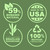 Samsill Plant-Based 1.5 Inch Durable Round Ring, Made in USA, View Binder, Eco-Friendly, USDA Certified Biobased, 4 Pack, Fashion Assortment