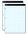 Mr. Pen- Graph Paper, 2 Pack of 55 Sheets, 8.5"x11", 4x4 (4 Squares Per Inch), 3-Hole Punched, Graphing Paper, Grid Paper Pad, Math Graph Paper Pad, Drafting Paper, Computation Pads, Square Paper