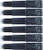 Cross Fountain Pen Ink Cartridge - Black (six per card)