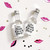 Til Death Do Us Party - 50 mL Bachelorette Liquor Labels - Skeleton Bachelorette Party Favors - Gothic Bach Gift Bag Idea - Halloween Bachelorette Stickers (Rock Star)