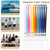 60 Pack Cruise Lanyard with ID Card Holder, Durable Lanyard with Waterproof ID Badge Holder Cruise Lanyards for ID Badges Ship Cards Carnival Sail Keys (12 Colors)
