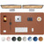 Extra Large Desk Mat - 63"x 17" Non-Slip Desk Pad for Office and Home - Ideal for Large Mouse Pad and Desk Mats on Top of Desks(Brown)