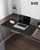 Non-Slip Desk Pad, Large Mouse Pad, Waterproof PU Leather Desk Blotter Mat, Black, 24" x 13.7"