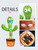 Keculf Cactus Baby Toy can be Adjusted Volume, Dancing Singing Cactus Toy with LED Light. Cactus Toy for Kids Talking Smart Toy, Talking Cactus Infant Toy Exquisite Yarn Bag Packaging
