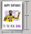 Happy Birthday to a Real King | Basketball | Birthday Card | Basketball Fan Card | GOAT | Art Print Blank Card