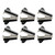 ZZTX Staple Remover Staple Puller Removal Tool for School Office Home 6 Pack