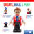 Playmags Magnetic Figures Community Set of 15 Pieces - Play People Perfect for Magnetic Tiles Building Blocks - STEM Learning Toys Children  Magnet Tiles Expansion Accessories Pack (Styles May Vary)