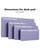 YSAGi Double-Sided Desk Mat, Eco Cork & Leather Desk Protector, Large Mouse Pad & Writing Pad for Office/Home (23.6"x13.7", Purple+Cork)