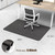 Blvornl Office Chair Mat for Hardwood Floor and Low Pile Carpet, 47.2"x 60" Desk Chair Mat for Hard Wood, Anti-Slip Hard Floor Protector Rolling Chair Mat, PVC Mat Desk Rug for Home, Black