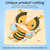 Faburo Wooden Puzzles for Toddlers 1-3, 8pcs Shapes, Insect Animal Themed Montessori Toys for 1 Year Old Learning, Educational Preschool Toys for Boys Girls