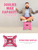 Dyforce Non-Slip Folding Step Stool - 13 inch Height Heavy Duty Foldable Stool for Adults Kids, Plastic Step Stool Camping Stepping Stool - Pink