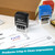 MaxMark Self-Inking Rubber Date Office Stamp with Received Phrase & Date - Blue Ink (Max Dater II), 12-Year Band